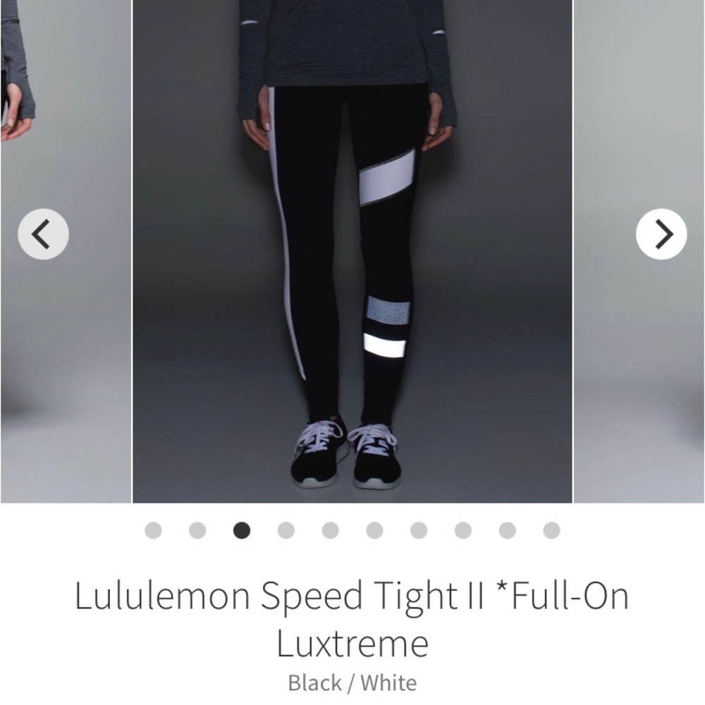 Lululemon Reflective Speed Tight II